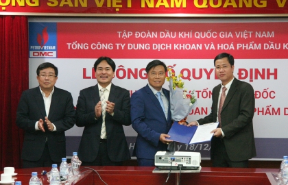 Công bố quyết định Tiếp nhận và Bổ nhiệm Tổng Giám đốc Tổng công ty 